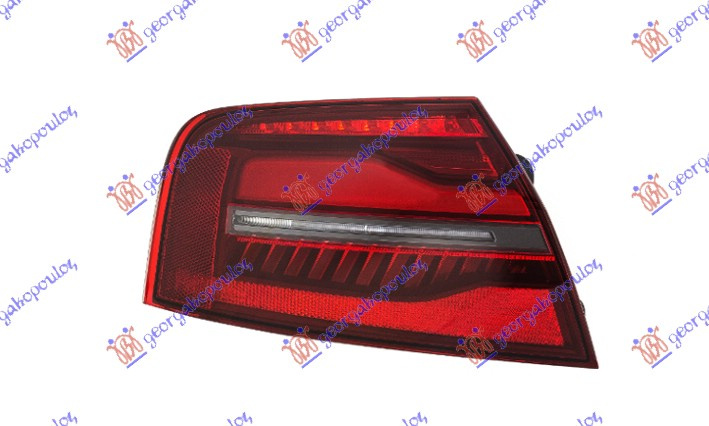 Dritë stop e jashtme e errësuar LED dynamic (ULO)