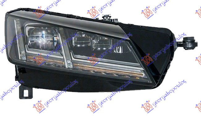 Fenerë FULL LED pa me shkëlqim RIX i verdhë (MARELLI)