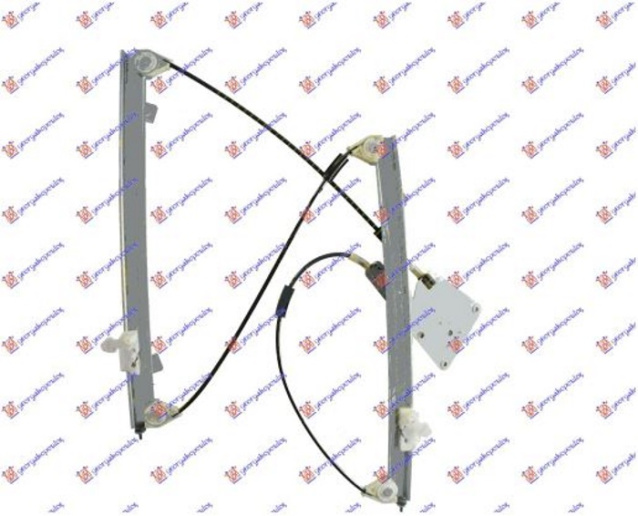 Ngritës/rregullator për dritaren e përparme elektrik (pa motor)