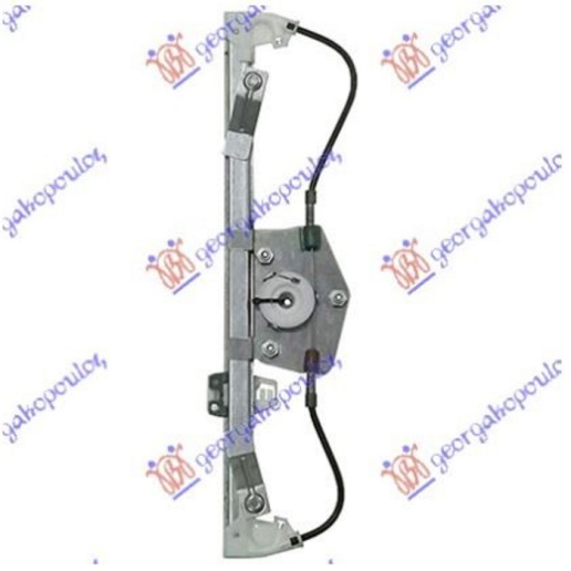 Ngritës/rregullator për dritaren e pasme elektrik (pa motor)
