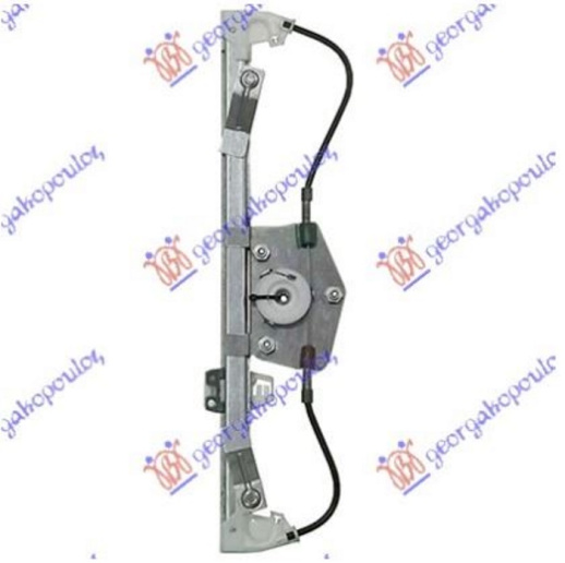 Ngritës/rregullator për dritaren e pasme elektrik (pa motor)