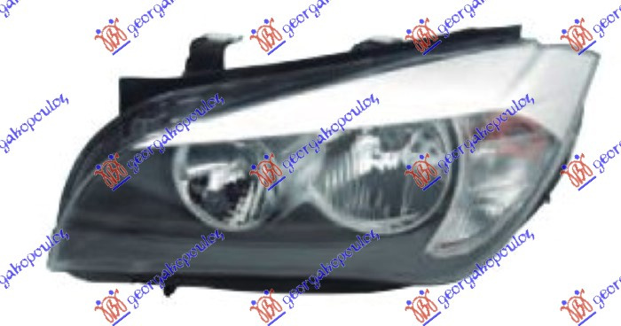Fenerë elektrik me ngjyrë të zezë (H7/H15) (E) (TYC)