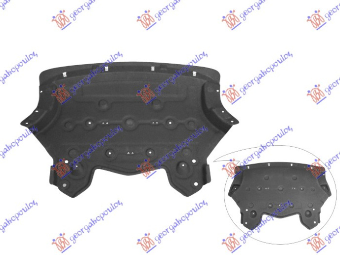 Mbrojtje/kapak nën motor plastik 2.0L 180kw