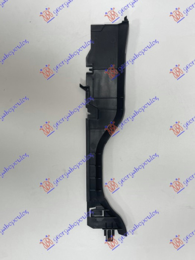 Mbulues për radiator për motor plastik vertikal