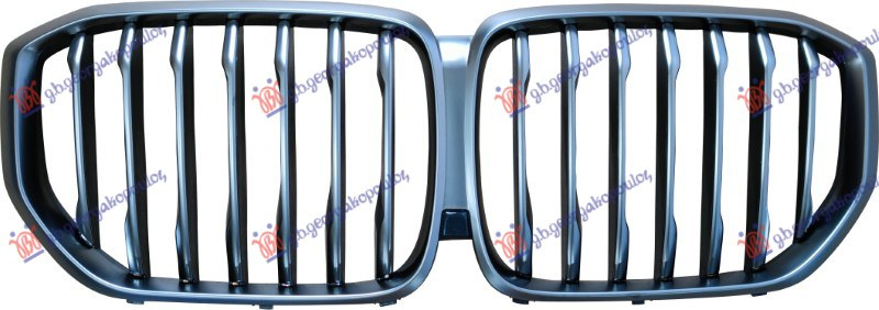 Maskë pvc/grilë gri