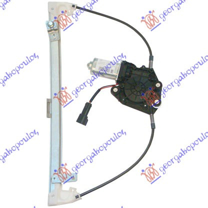 Ngritës/rregullator për dritaren e përparme elektrik me motor 3/5dyer (А cilësi)