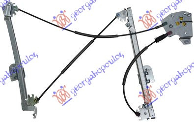 Ngritës/rregullator elektrik 3 dyer (pa motor) (А cilësi)