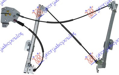 Ngritës/rregullator elektrik 3 dyer (pa motor) (А cilësi)