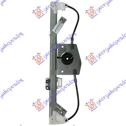 Ngritës/rregullator për dritaren e pasme elektrik (pa motor) (А cilësi)