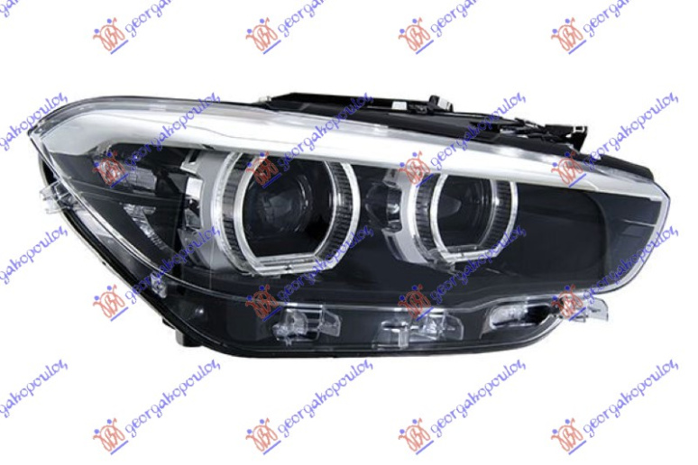 Fenerë FULL LED i errësuar (E) (HELLA)
