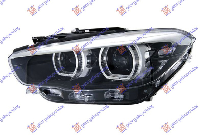 Fenerë FULL LED i errësuar (E) (HELLA)