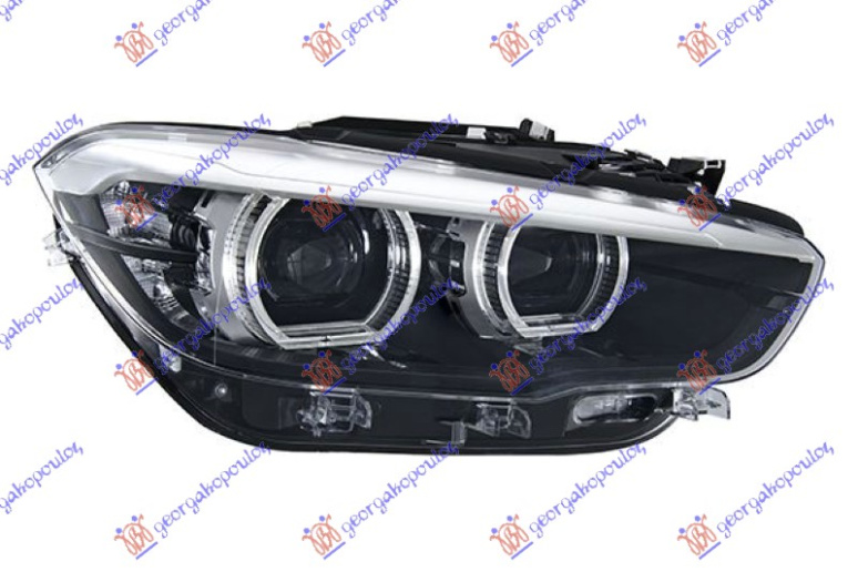 Fenerë FULL LED (sistem adaptues për ndriçim (afs) i errësuar (E) (HELLA)