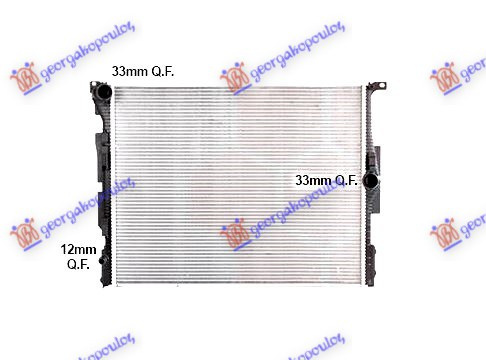 Radiator për motor 3.0 benzinë (marsh manual/automatik) (600x480)
