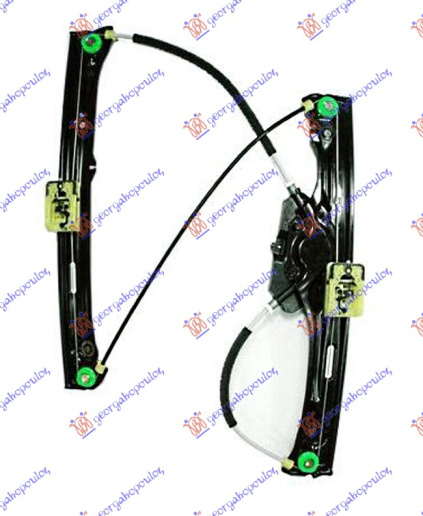 Ngritës/rregullator për dritaren e përparme elektrik (pa motor)