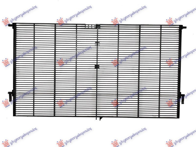 Mbulues/mbrojtës për radiator për motor i sipërm
