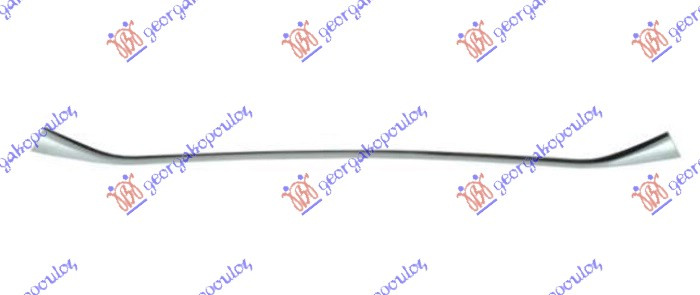Shirit i parakolpit të përparmë i poshtëm krom (luxury-line)