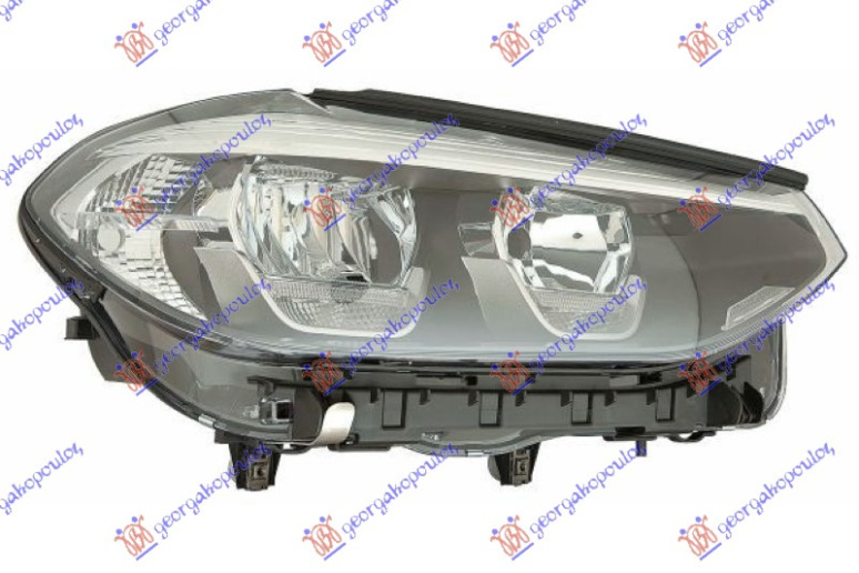 Fenerë elektrik (LED/H7) me LEDDritë ditore (E) (DEPO)