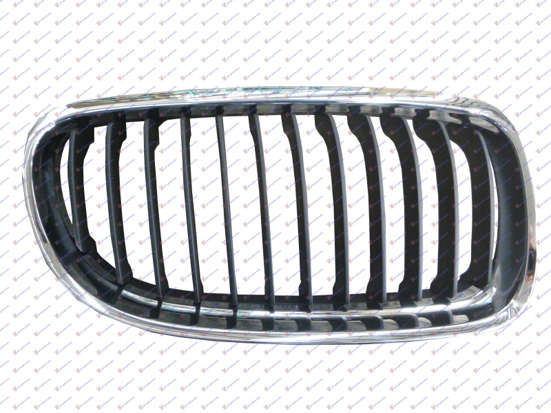 Grilë e maskës pvc (krom-e errët gri)