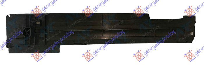 Mbajtës për radiatorin për motor vertikal plastik