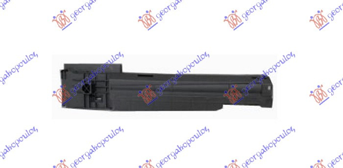Mbajtës për radiatorin për motor vertikal plastik