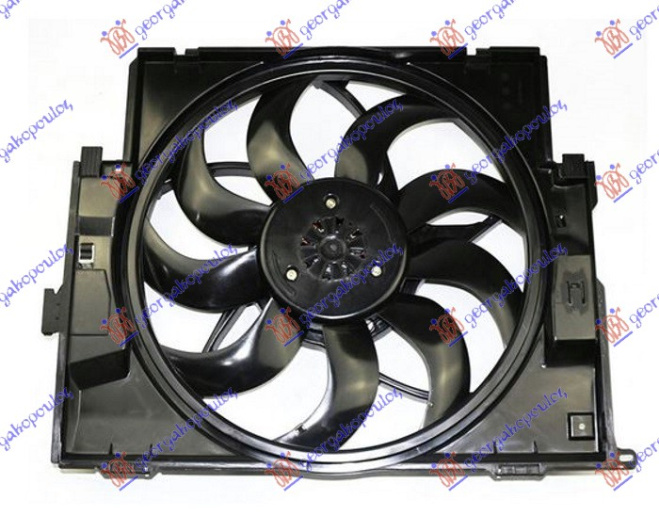 Ventilator komplet (i vetëm) benzinë - dizel (485mm) (3 pinë) (300w)
