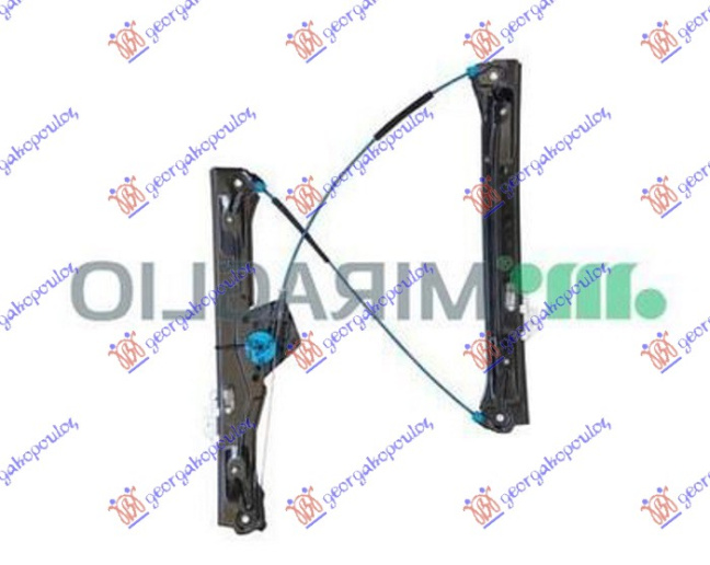 Ngritës/rregullator për dritaren e përparme elektrik (pa motor) (А cilësi)