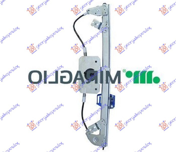 Ngritës/rregullator për dritaren e pasme elektrik (pa motor) (А cilësi)