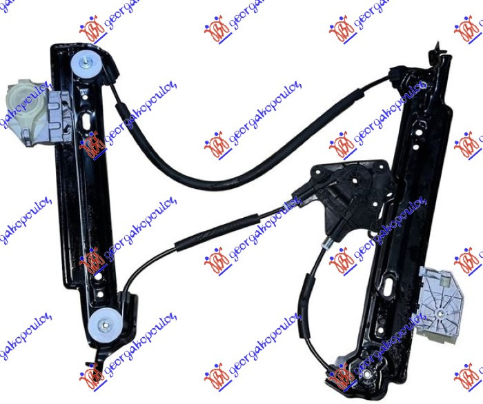 Ngritës/rregullator për dritaren e pasme elektrik (pa motor)