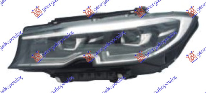 Fenerë FULL LED (sistem adaptues për ndriçim (afs) (E) (TYC)