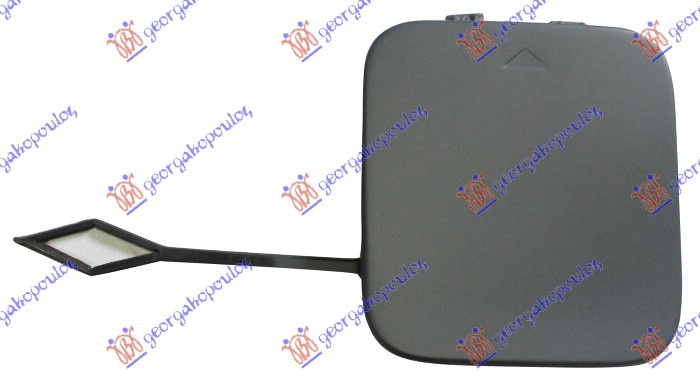 Kapak për çengel në parakolpin e pasëm (gati për ngjyrosje) (sedan)