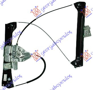 Ngritës/rregullator dritare elektrik (pa motor)