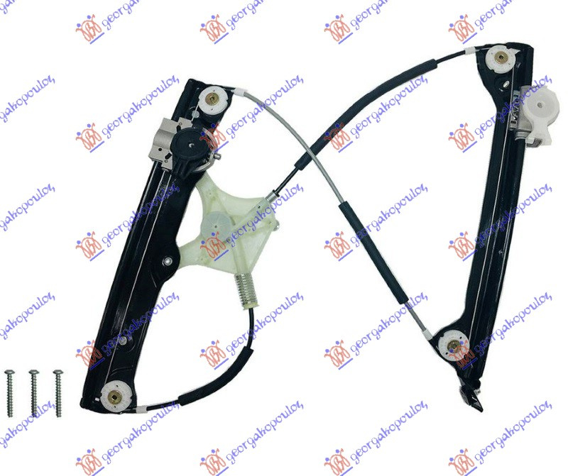 Ngritës/rregullator për dritaren e përparme elektrik (pa motor) GRAN kupe (F06)