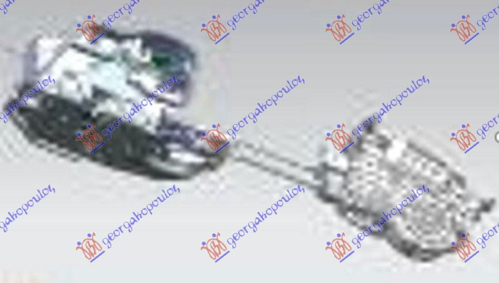 Bravë për derën e përparme elektrike (F06) (mbyllje e butë-soft close) (2 + 5 pinë)