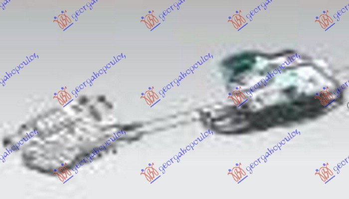 Bravë për derën e pasme elektrike (F06) (mbyllje e butë-soft close) (5 pinë)