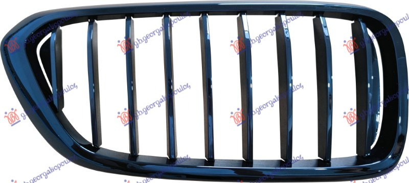 Grilë e maskës pvc (ngjyrosur me të zezë)