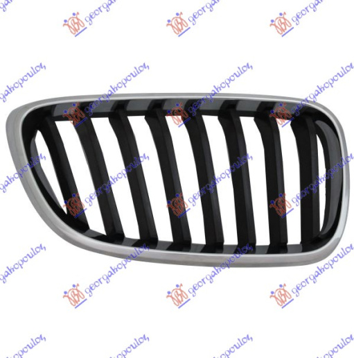 Maskë pvc/grilë (krom/me ngjyrë të zezë)
