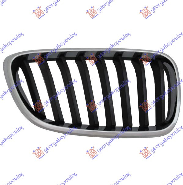 Maskë pvc/grilë (krom/me ngjyrë të zezë)