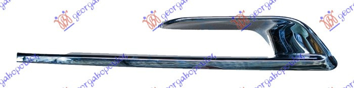 Shirit grilë e parakolpit të përparmë krom (luxury line)