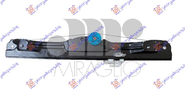 Ngritës/rregullator për dritaren e pasme elektrik F46 (pa motor) (А cilësi)