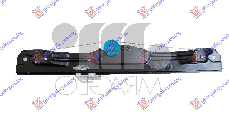 Ngritës/rregullator për dritaren e pasme elektrik F46 (pa motor) (А cilësi)