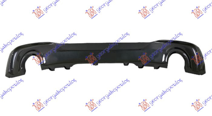 Spoiler i poshtëm në parakolpin e pasëm (F45) (M-SPORT) 2 tubë shkarikimiа