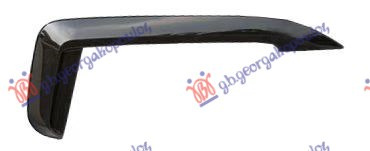 Shirit në grilën e parakolpit të përparmë me shkëlqim me ngjyrë të zezë (M-SPORT)