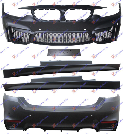 Komplet body-kit m4-pamje (kupe f32/kabriolet f33)
