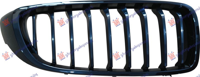 Maskë pvc/grilë (ngjyrosur me të zezë) (M SPORT)