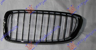 Maskë pvc/grilë (krom/me ngjyrë të zezë) (standard)