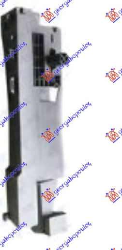 Mbajtës për radiatorin për motor plastik vertikal 2.0 benzinë
