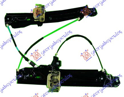Ngritës/rregullator për dritaren e përparme elektrik (pa motor)
