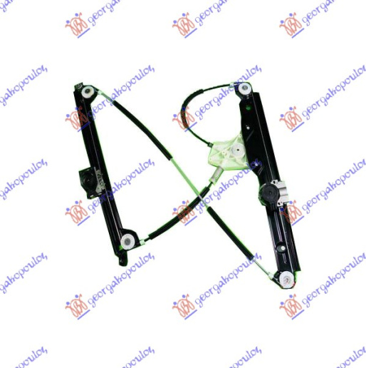 Ngritës/rregullator për dritaren e përparme elektrik (pa motor) GT/F07