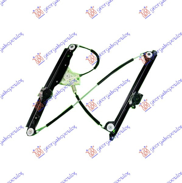 Ngritës/rregullator për dritaren e përparme elektrik (pa motor) GT/f09