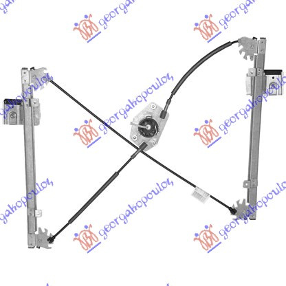 Ngritës/rregullator dritare elektrike (pa motor) (А cilësi)